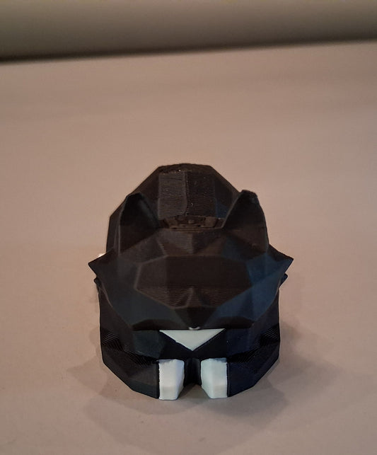 Small Low Poly Loafing Cat