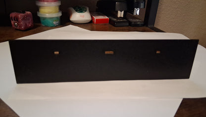 Custom No-Budge Desk Nameplate
