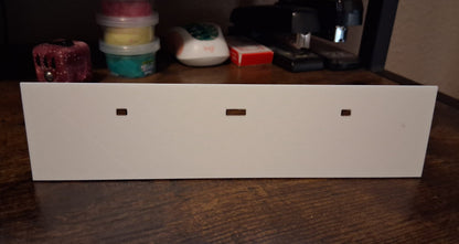 Custom No-Budge Desk Nameplate