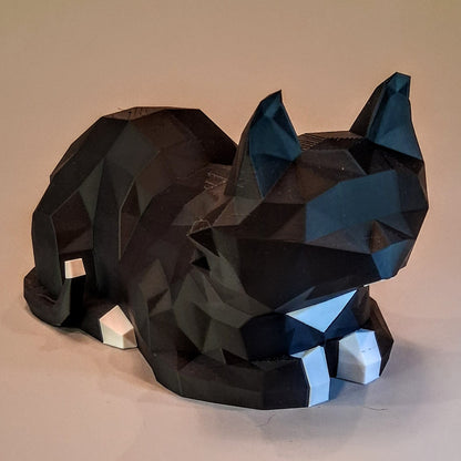 Low Poly Cat Loafing