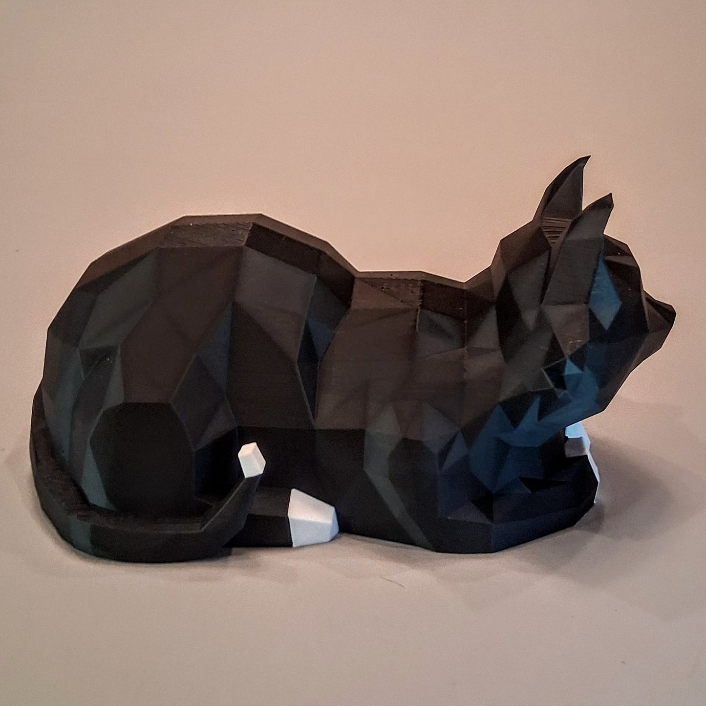 Low Poly Cat Loafing
