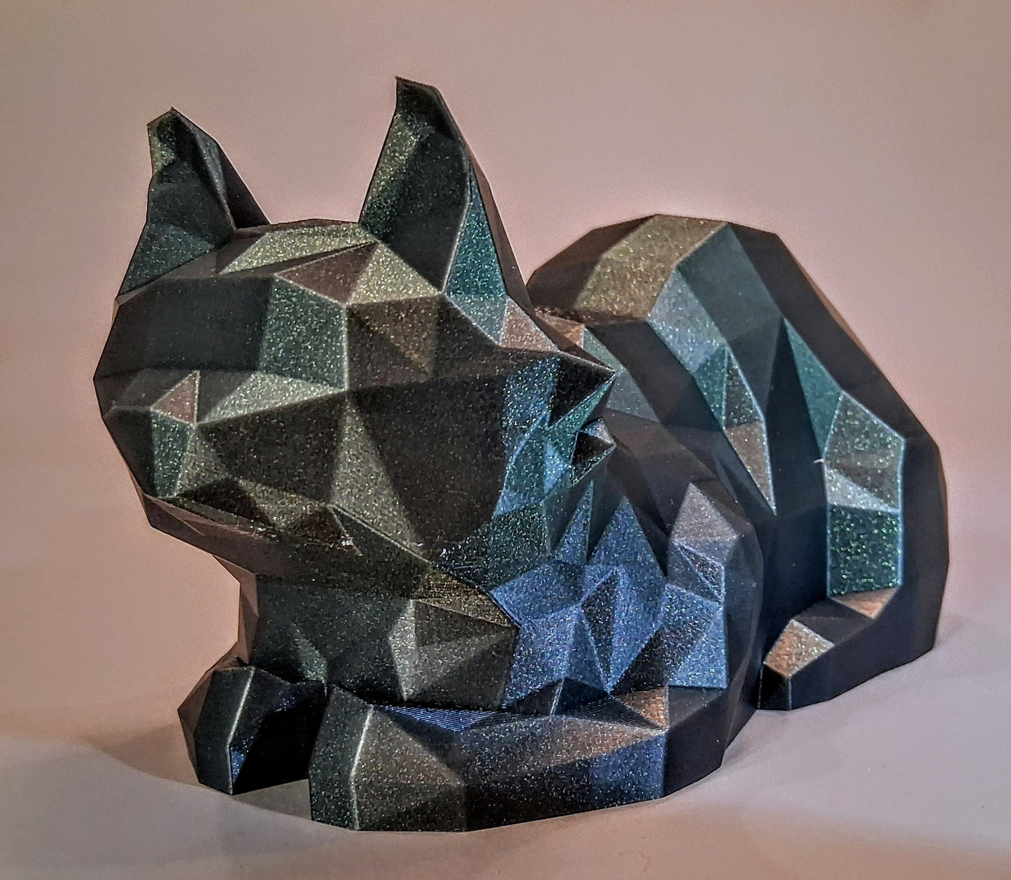 Low Poly Cat Loafing