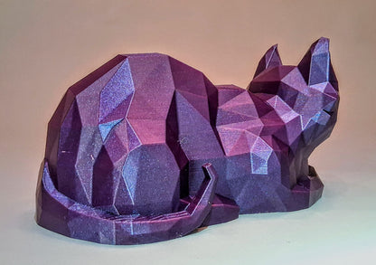 Low Poly Cat Loafing