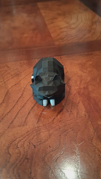 Small Low Poly Loafing Cat