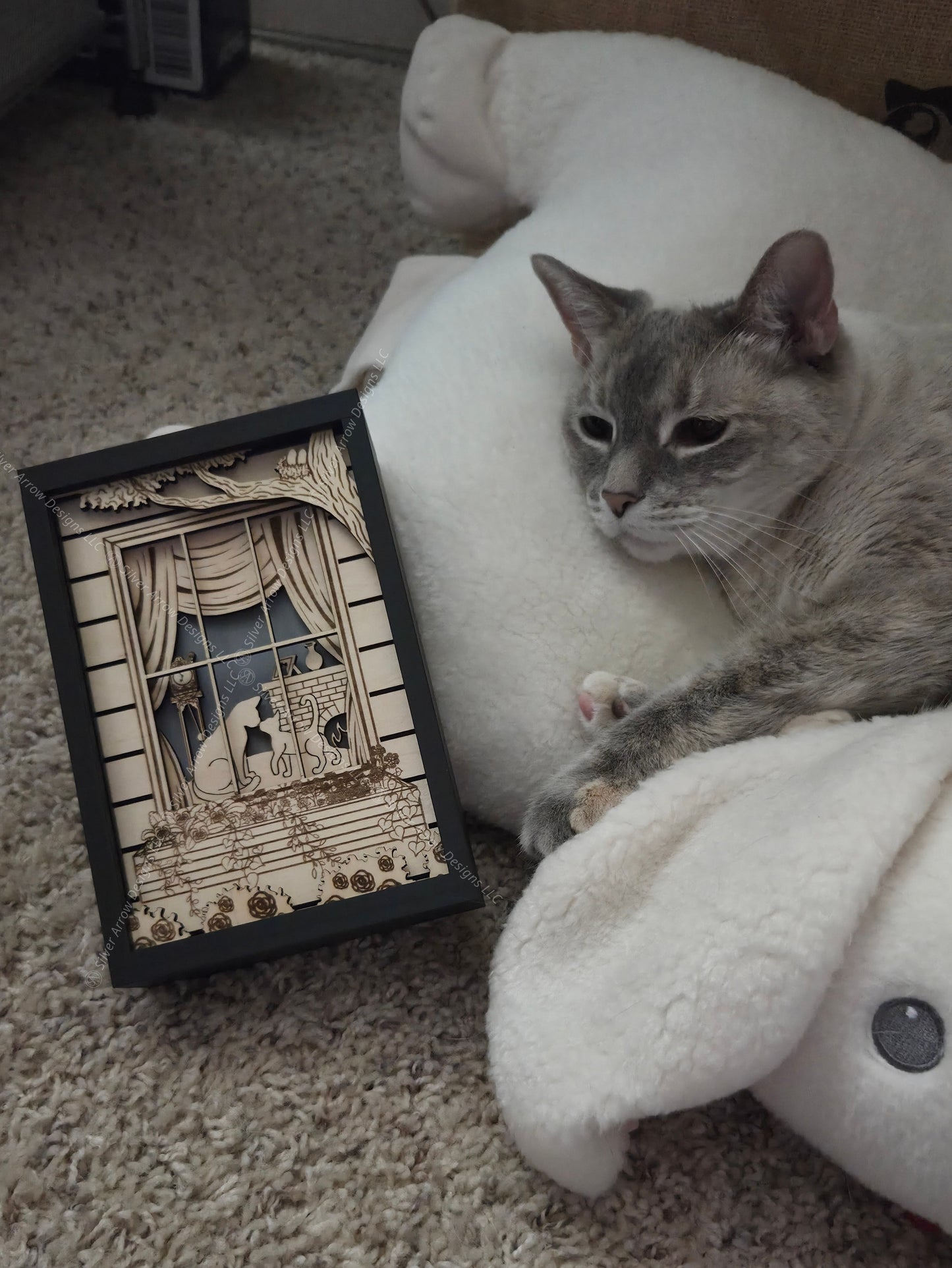 Window to Cozy Cats Lightbox